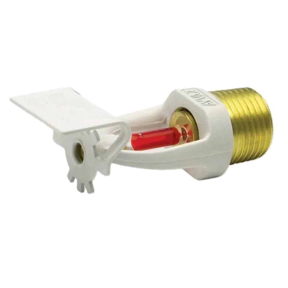 Ayvaz Beyaz Boyalı Sprinkler 68°C 1/2” NPT Hızlı Tepkili 3mm Cam Bulp Duvar Tipi