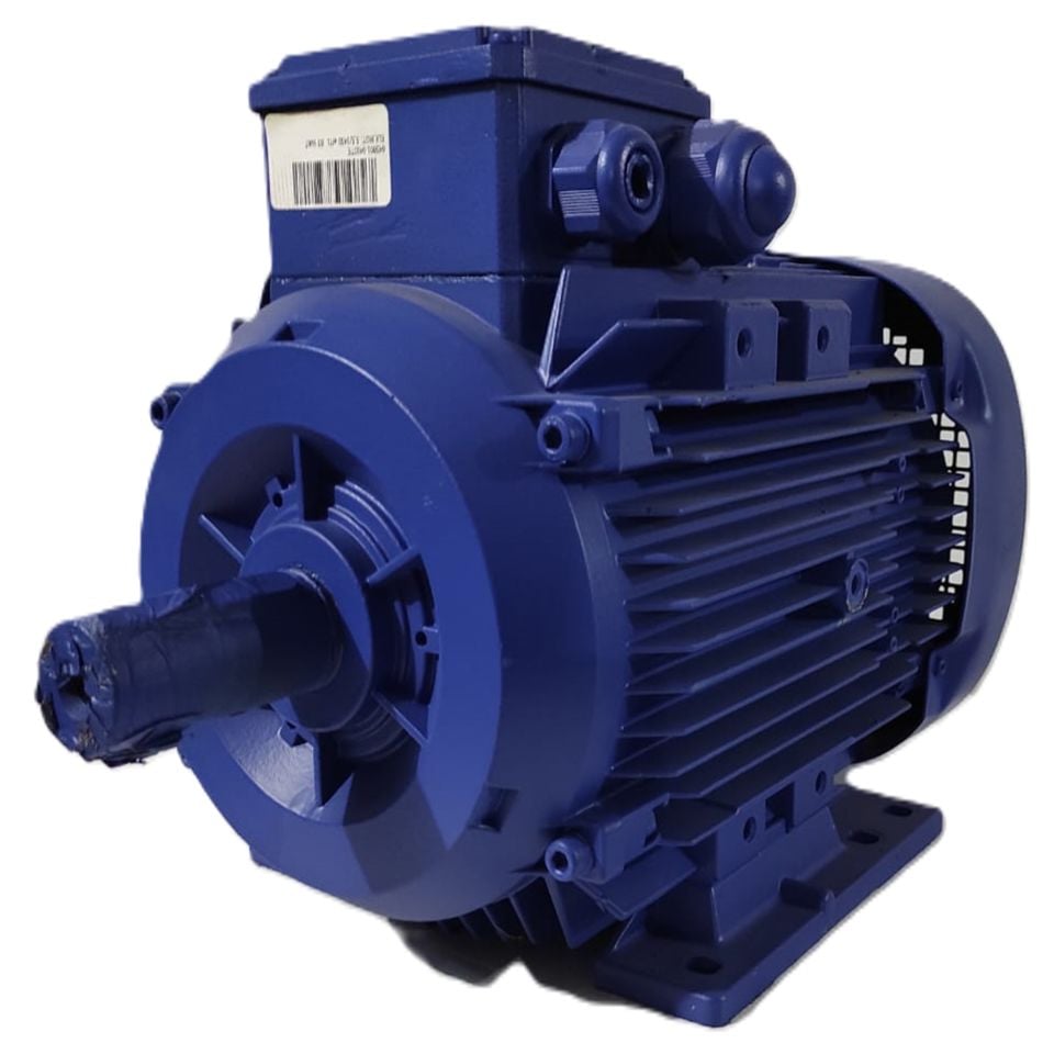 WAT Q4E180M4B 18.5 kW 1500 rpm B3 Three-Phase Aluminum Body Electric Motor