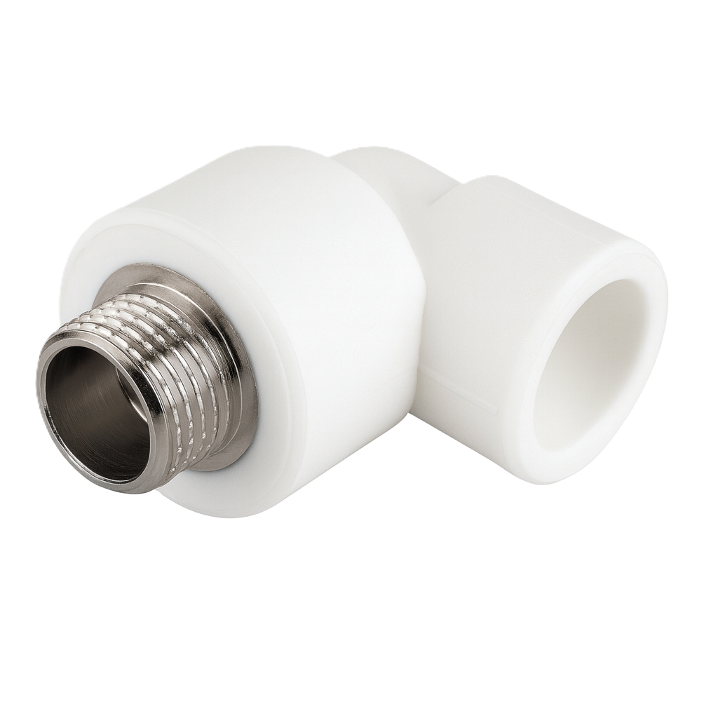 HAKAN PLASTİK PPRC External Threaded Elbow 32mm - 1''﻿