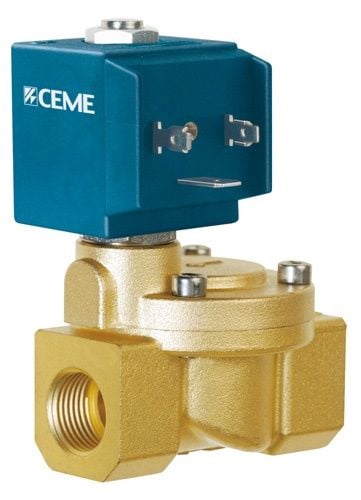 CEME 8614 1/2'' Normalde Kapalı Solenoid Valf NBR