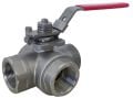 VALPRES COMBI-SFER 775000 Three Way L Type Stainless Ball Valve 1 1/4 '' PN63