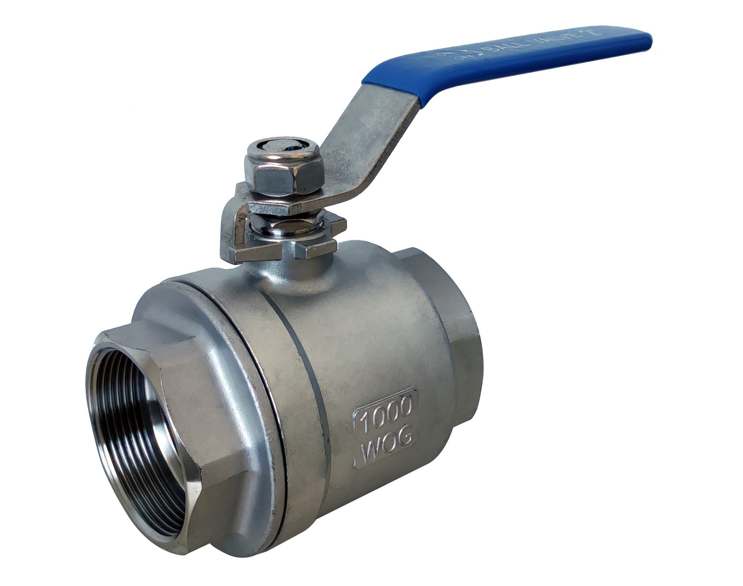 Paslanmaz Küresel Vana 21/2'' 2 Parçalı AISI304