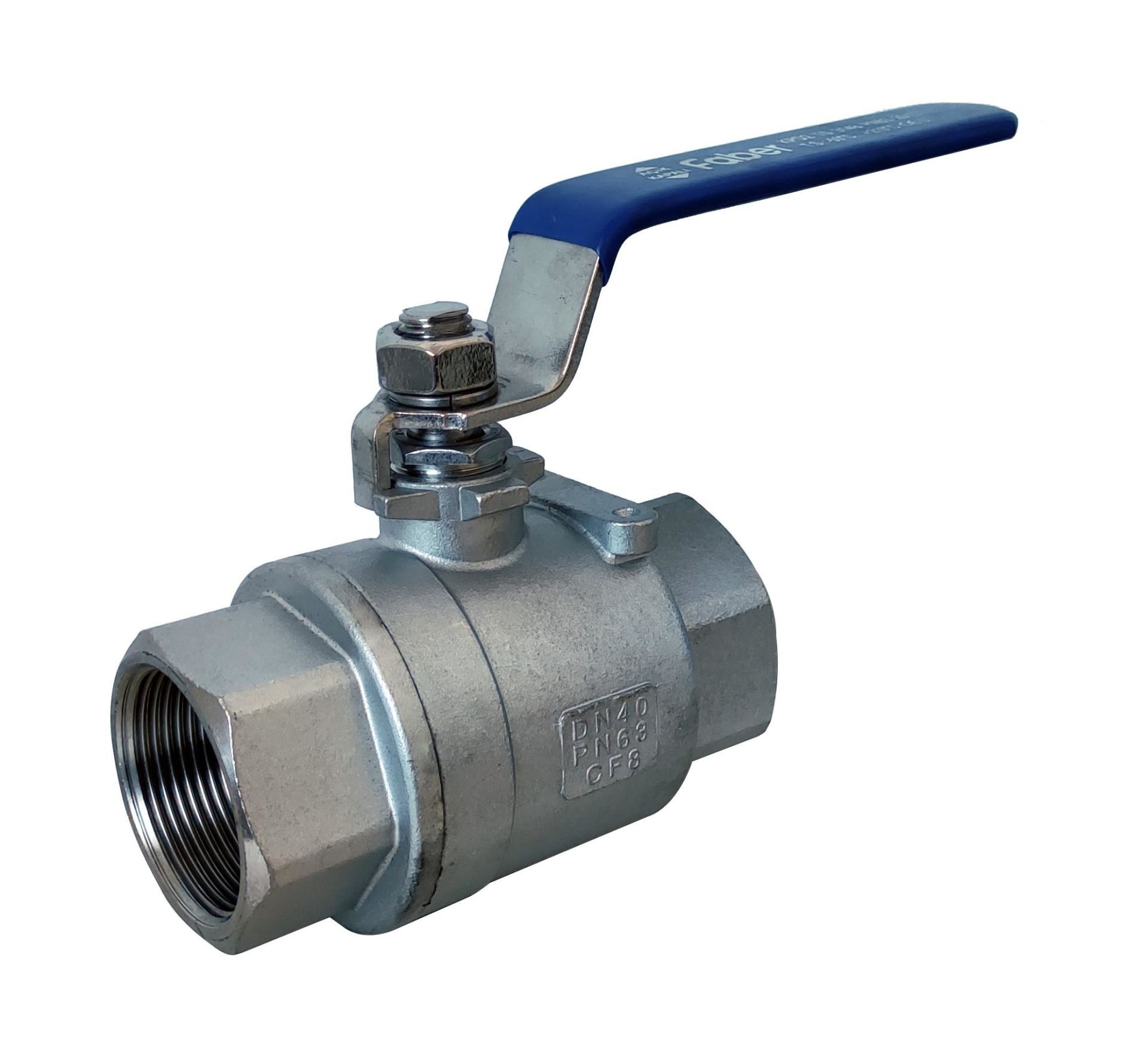 Paslanmaz Küresel Vana 3/4'' 2 Parçalı AISI316 Pn63