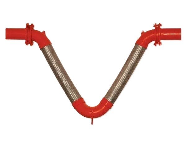AYVAZ Omega V-Flex Kaynak Boyunlu Dilatasyon Kompansatör L:100mm 2''