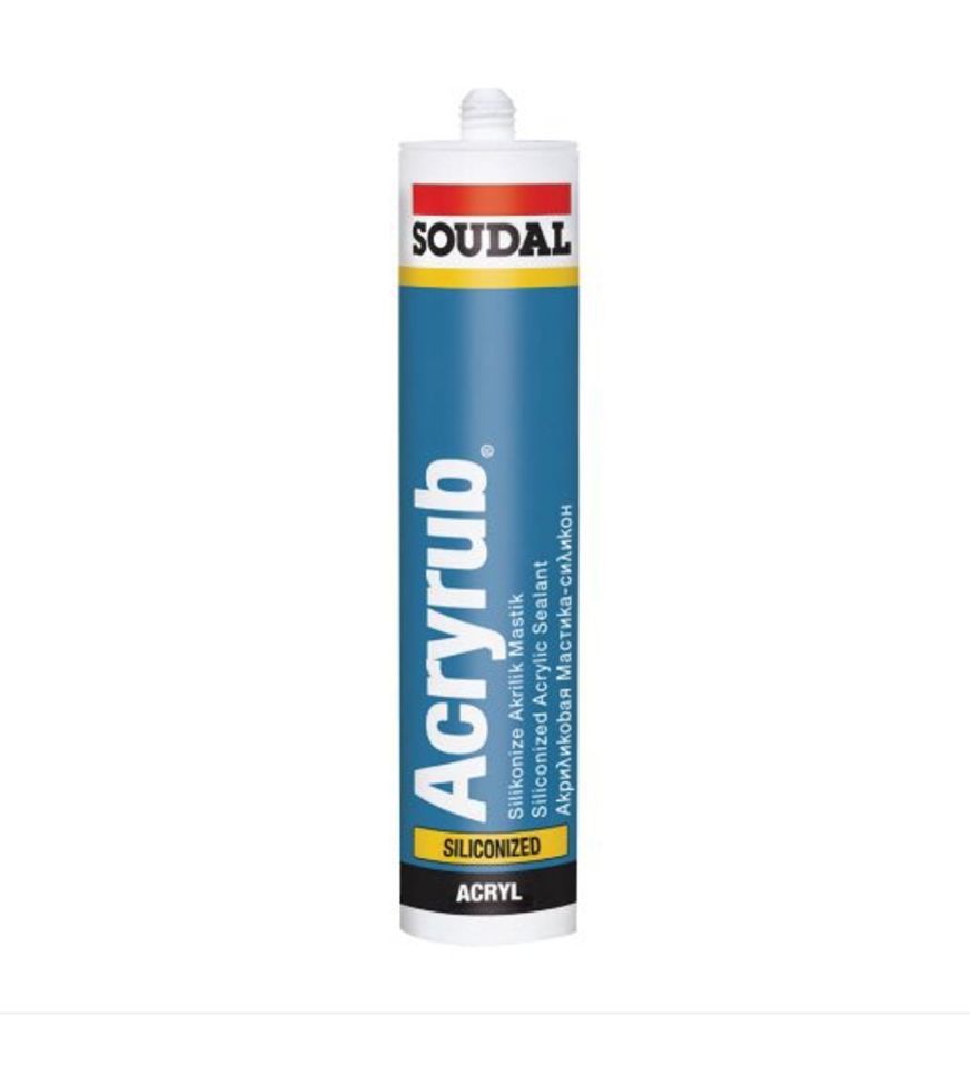 Soudal White Silicone 280ml