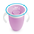 Munchkin Mucize  360° Alıştırma Bardağı, 6ay+, 207ml, Mor, 1 Adet