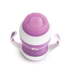 Munchkin Duyarlı Geçiş Bardağı, 4ay+, 118 ml, Mor, 1 Adet