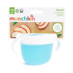 Munchkin Dökülmeyi Önleyen Atıştırmalık Kabı, 266ml, 12ay , Mavi, 1 Adet