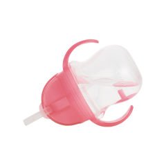 Munchkin Tıklama Kilitli Uçlu Pipetli Alıştırma Bardağı, 6ay+, 207ml, Pembe, 2li Paket 1248201-P2