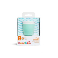 Munchkin Yumuşak  Silikon Dayanıklı Eğitim Kupası 59 ml 4ay+ Mint Yeşil