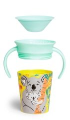 Munchkin Mucize 360° Wildlove Alıştırma Bardağı, 6 ay+, 266ml, Koala, 1 Paket