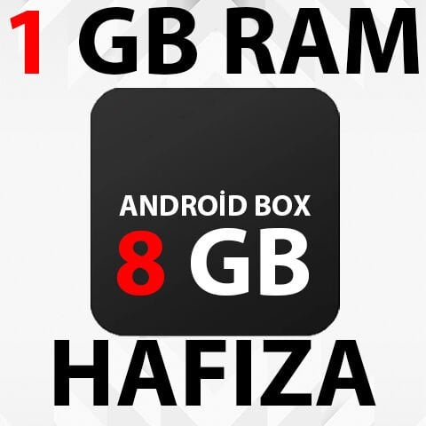 1GB RAM 8GB HAFIZA