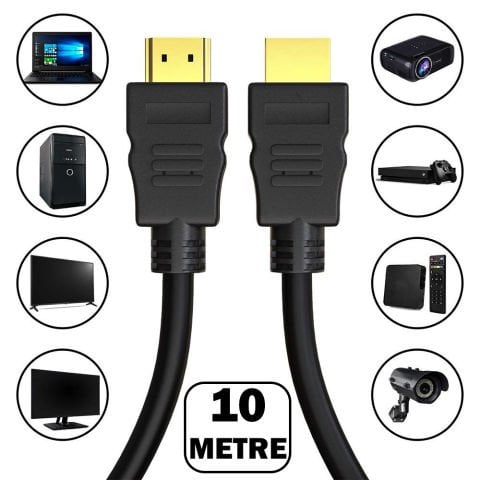 GOLD STEP 10 METRE 10,2 GBit/s HDMİ KABLO