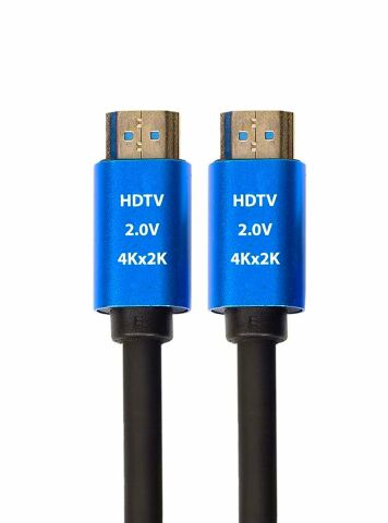 GOLD STEP 3 METRE 4K ULTRA HD 2.0V ALÜMİNYUM BAŞLIK ALTIN UÇLU HDMİ KABLO