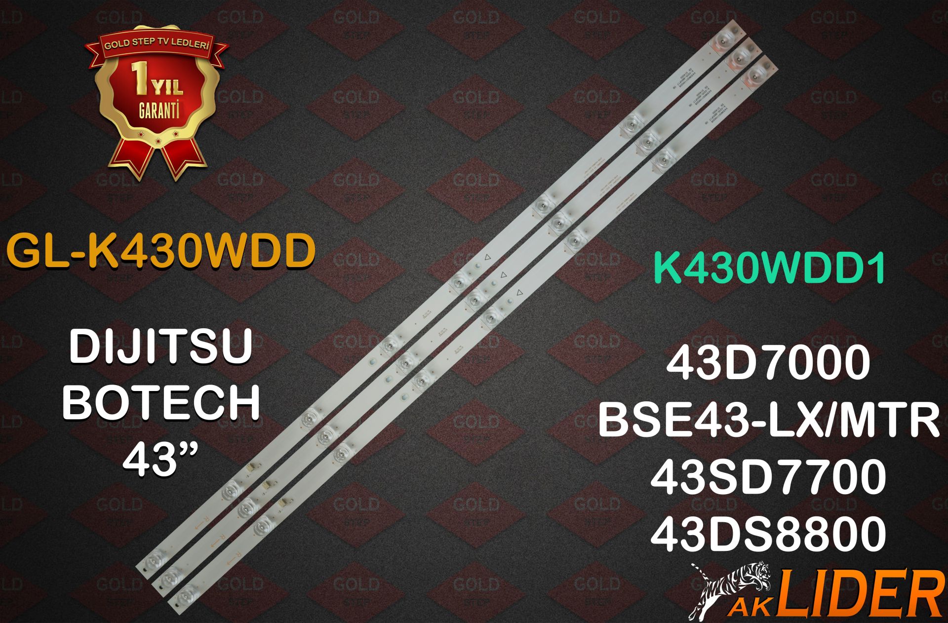 DİJİTSU BOTECH 43'' K430WDD1