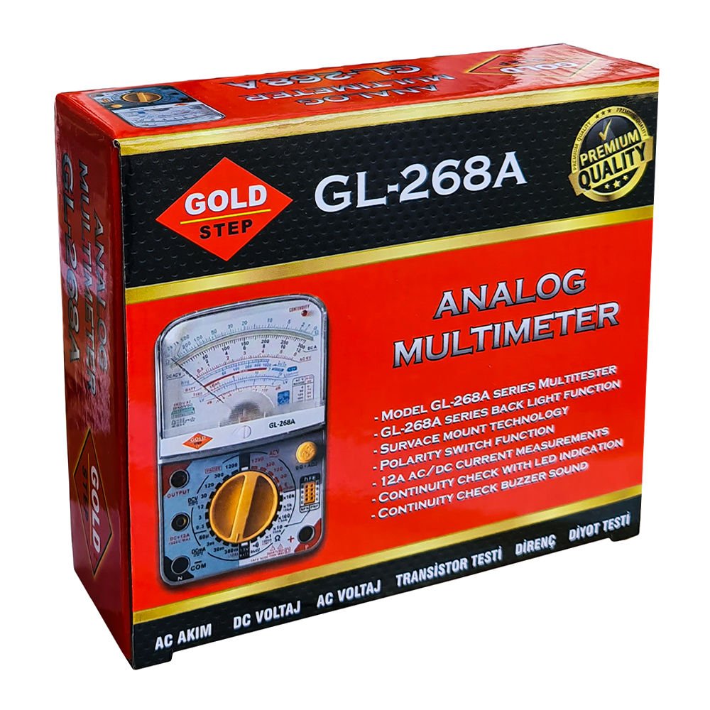 GOLD STEP GL-268 ANALOG ÖLÇÜ ALETİ