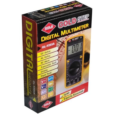 GOLD STEP GL-9205A DİGİTAL ÖLÇÜ ALETİ