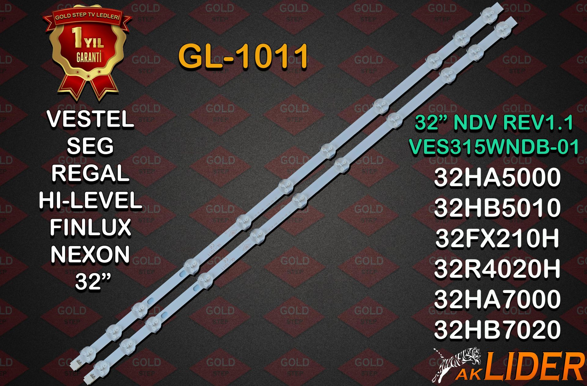 GL-1011 VESTEL 32'' LED BAR TAKIM