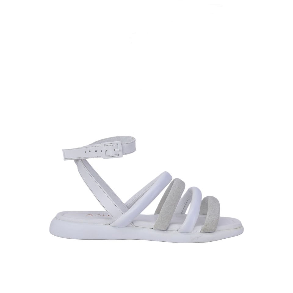 Albini 24101328D Hakiki Deri Kadın Sandalet