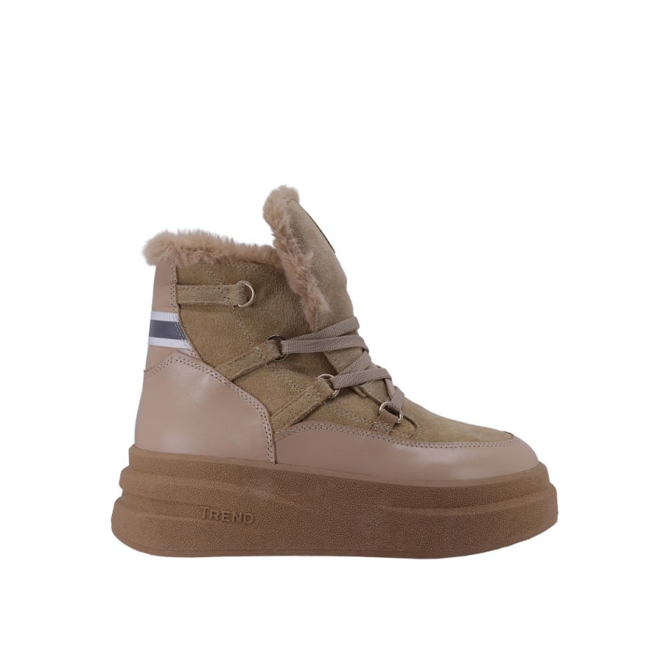 Albini 26102850 Hakiki Rugan Deri Kadın Bot