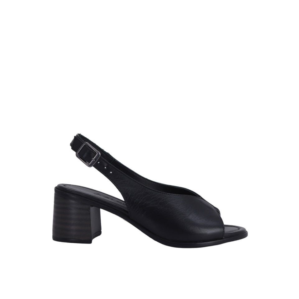 Albini 26102004 Hakiki Deri Topuklu Kadın Sandalet