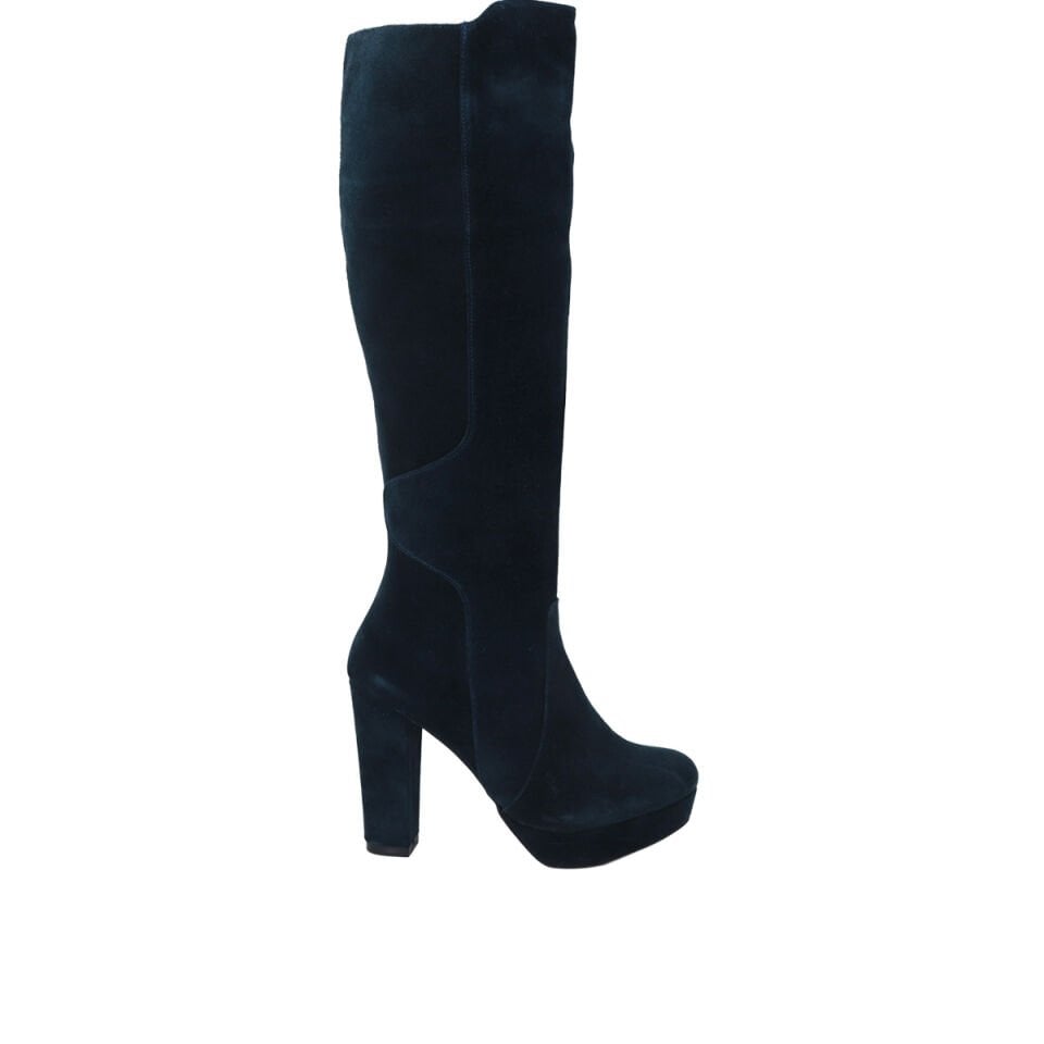 Hobby 263066S Hakiki Süet Deri Kadın Çizme