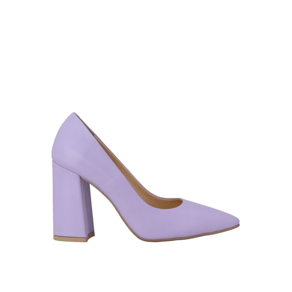 Disparita 25305 Hakiki Deri Stiletto Kadın Ayakkabı