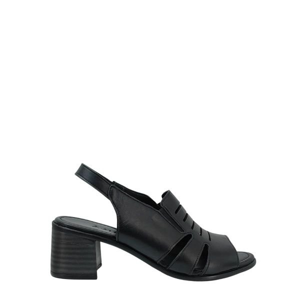 Albini 23110186 Hakiki Deri Topuklu Kadın Sandalet Modeli