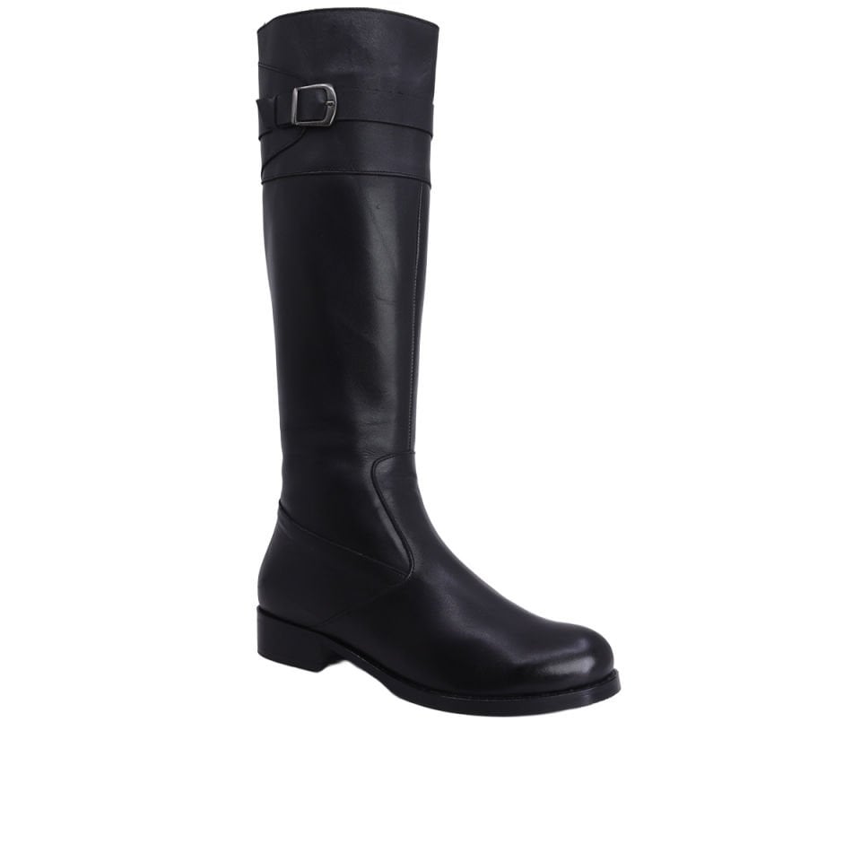 Hobby 26037 Hakiki Deri Kadın Çizme