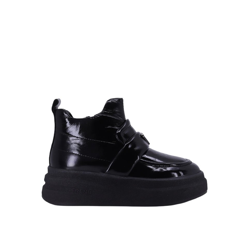 Albini 26102856R Hakiki Rugan Deri Kadın Bot