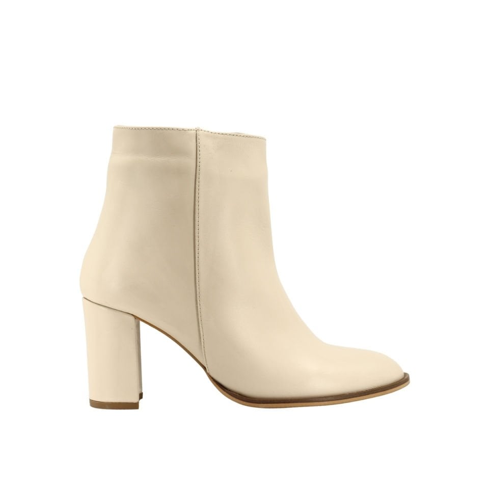 Albini 2610668 Hakiki Deri Kadın Topuklu  Bot