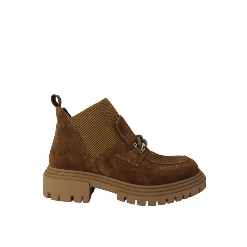 Albini 26101071S Hakiki Süet Deri Kadın Bot