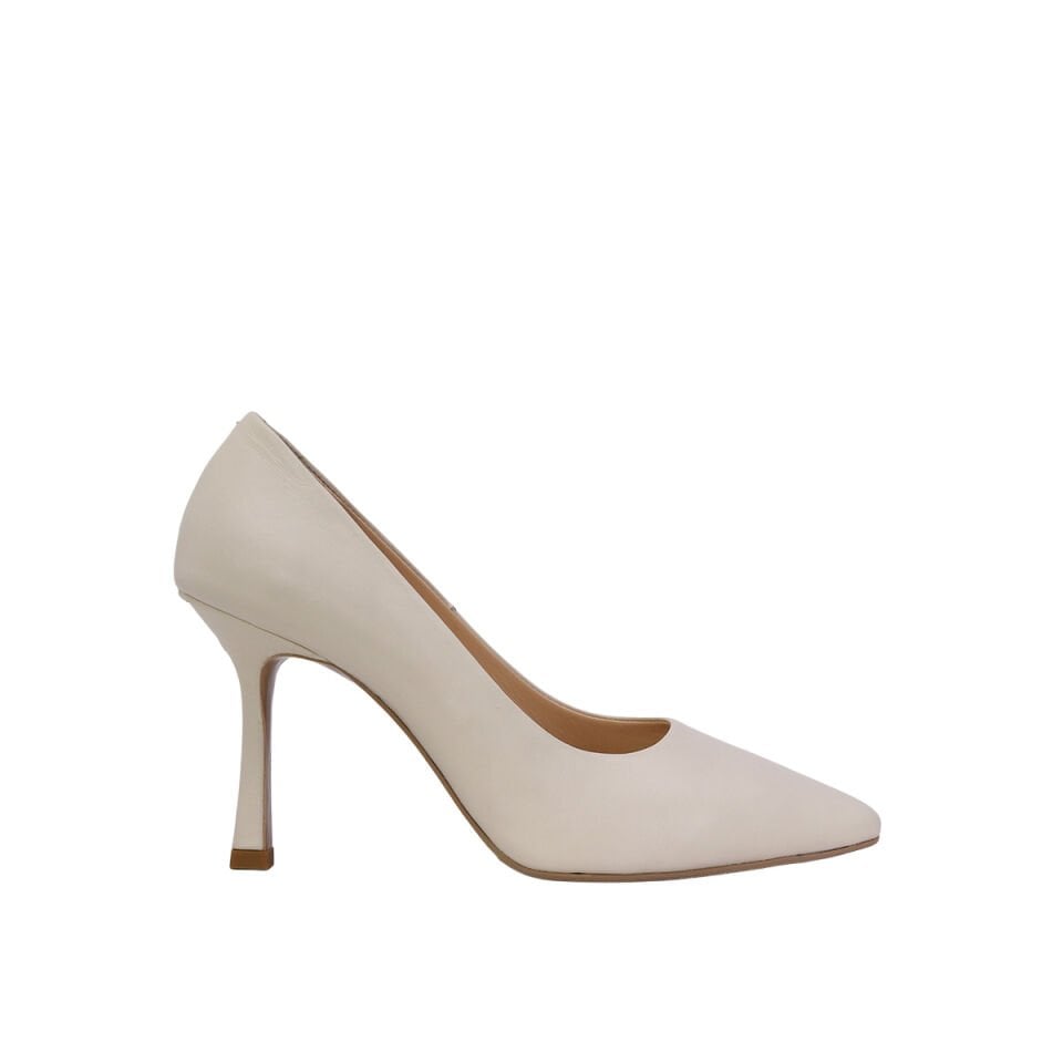 Hakiki Deri Stiletto Disparita 26301 İnce Topuk Kadın Ayakkabı