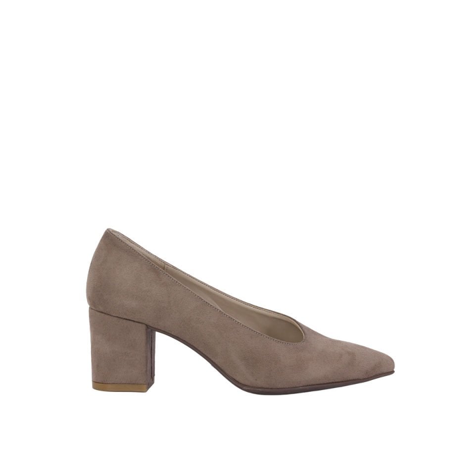 Marcatelli 267513N Hakiki Nubuk Deri Stiletto Kadın Ayakkabı