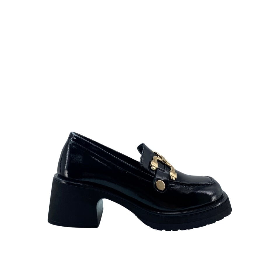 Albini 26101012R Rugan Deri Kadın Topuklu Loafer