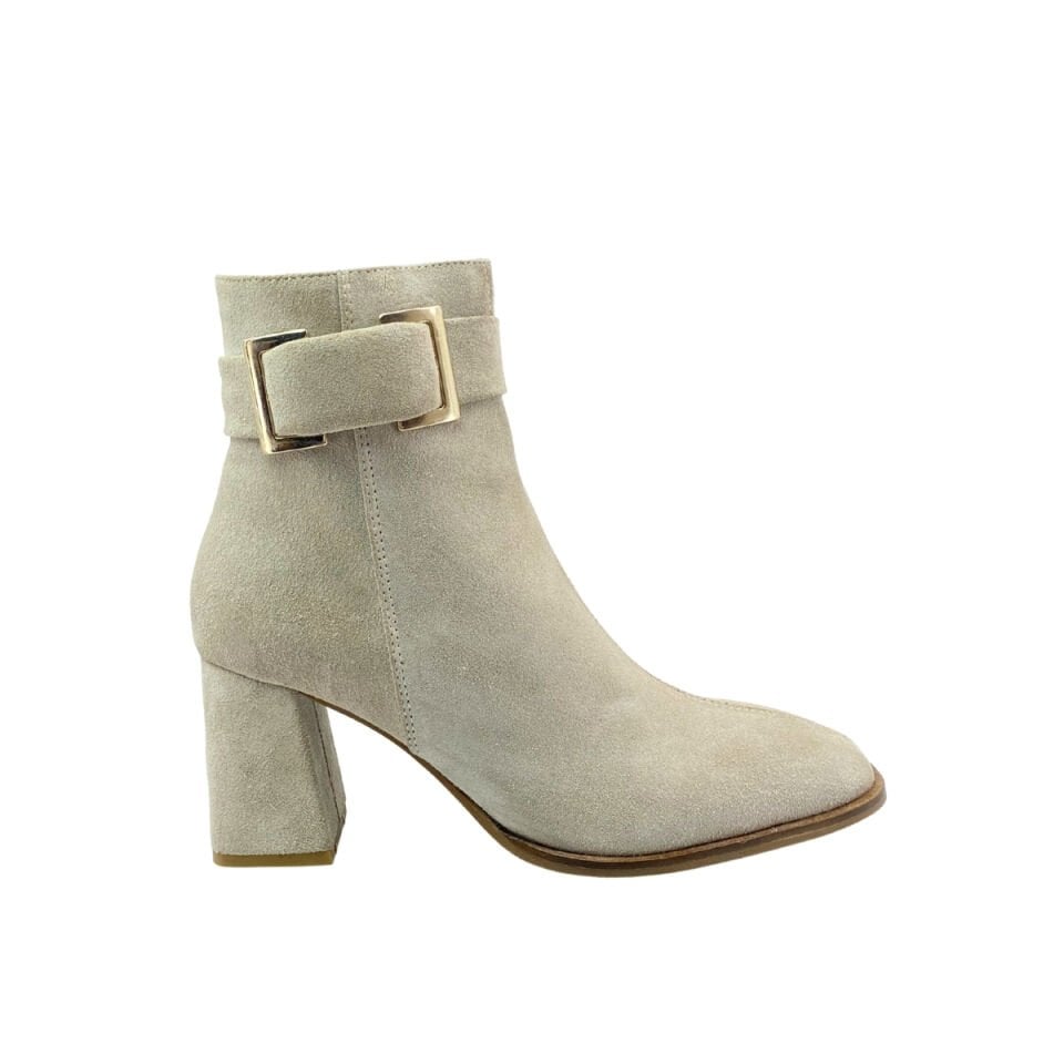 Albini 2610995S Süet Deri Topuklu Bot