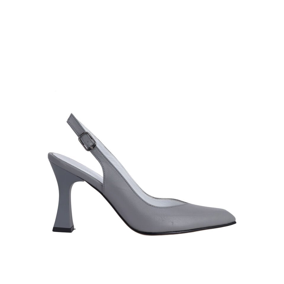 Hobby 26674 Hakiki Deri Topuklu Kadın Ayakkabı