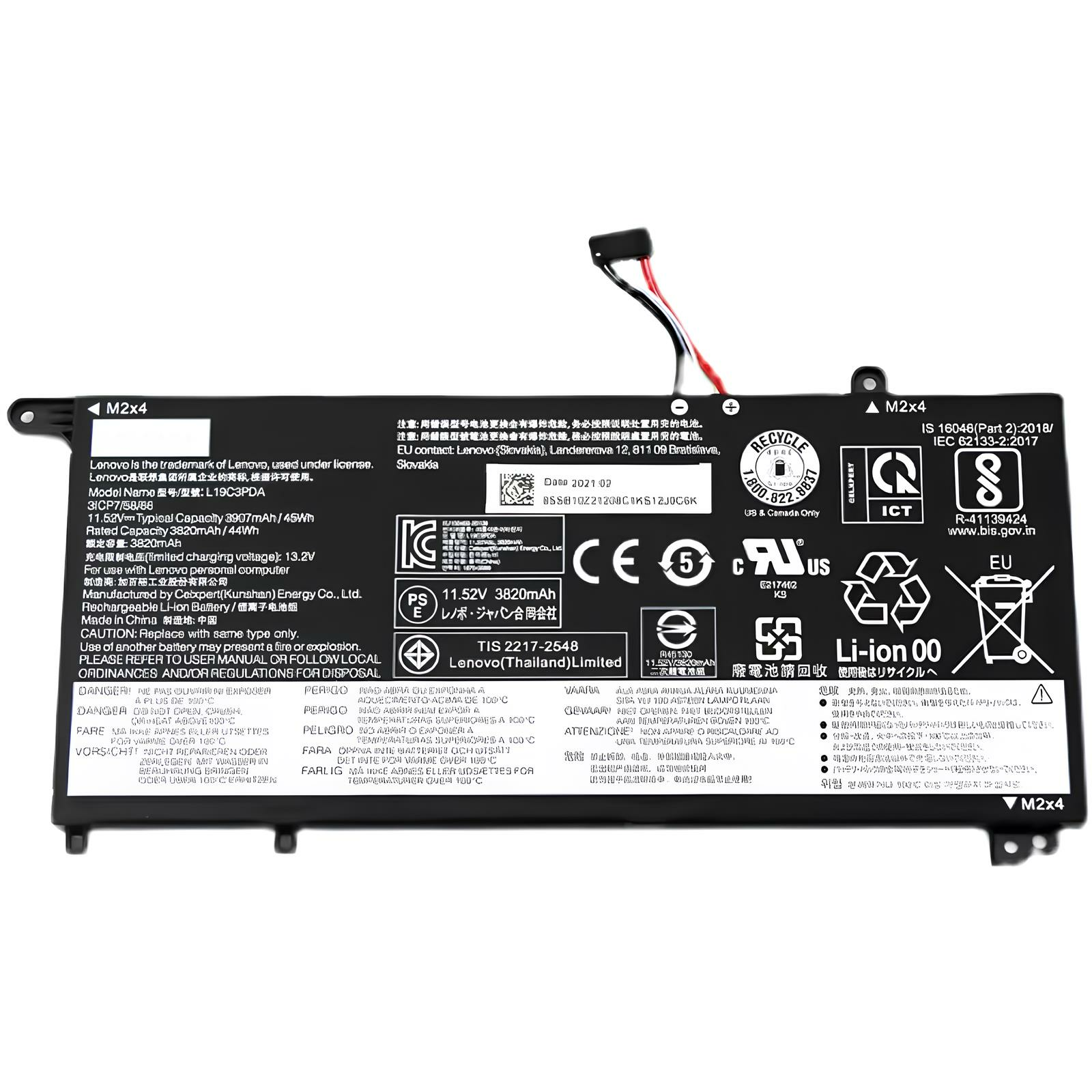 Lenovo ThinkBook 15 G2 ITL 20VE0046RA Batarya