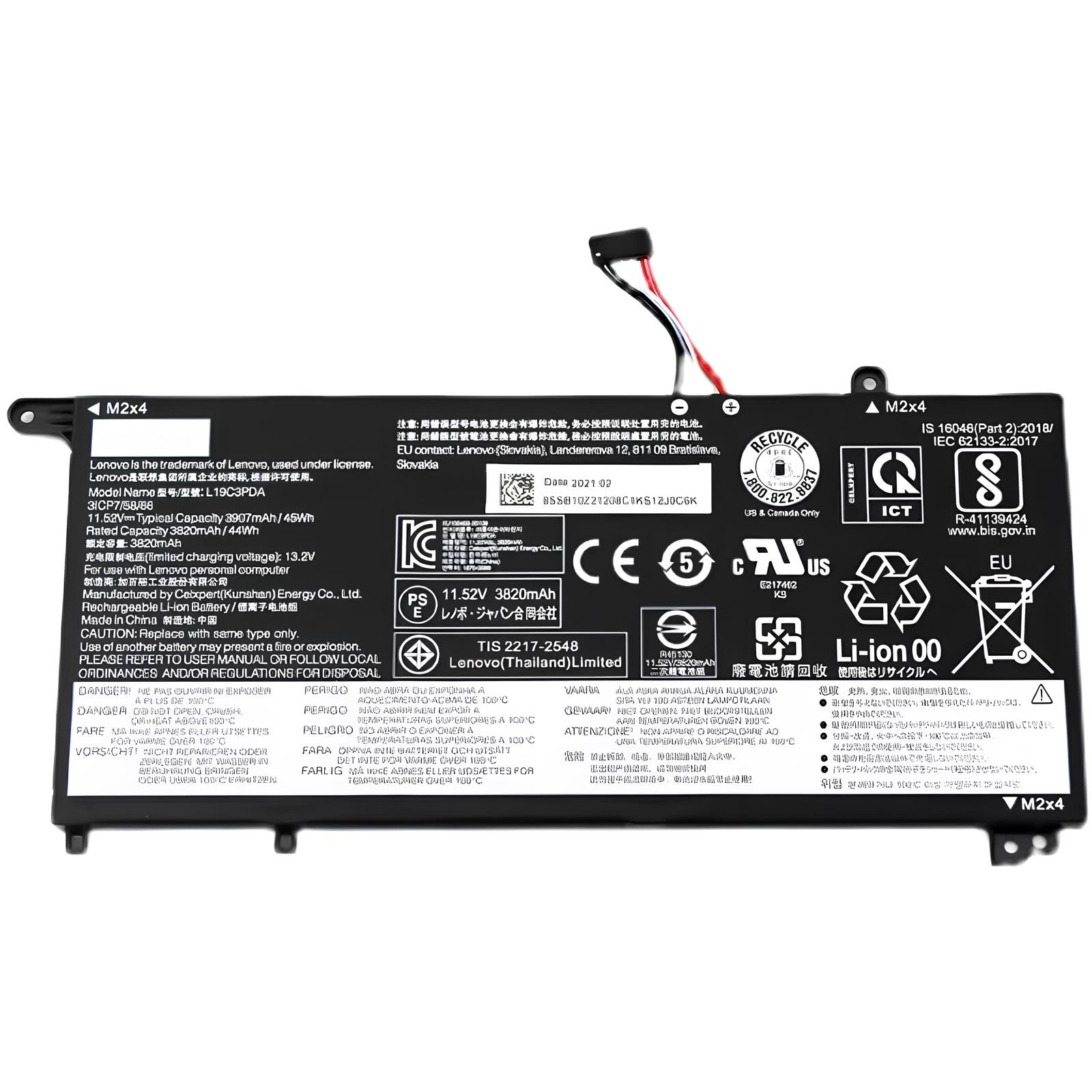 Lenovo ThinkBook 15 G2 ITL 20VE0046UE Batarya