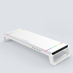 RGB Monitör Standı Beyaz