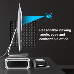 RGB Laptop Standı Siyah