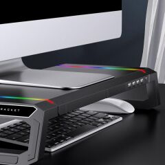 RGB TV Standı Siyah