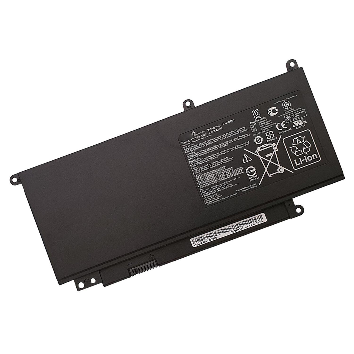 Asus N750JK-T4030H, N750JK-T4032D Batarya