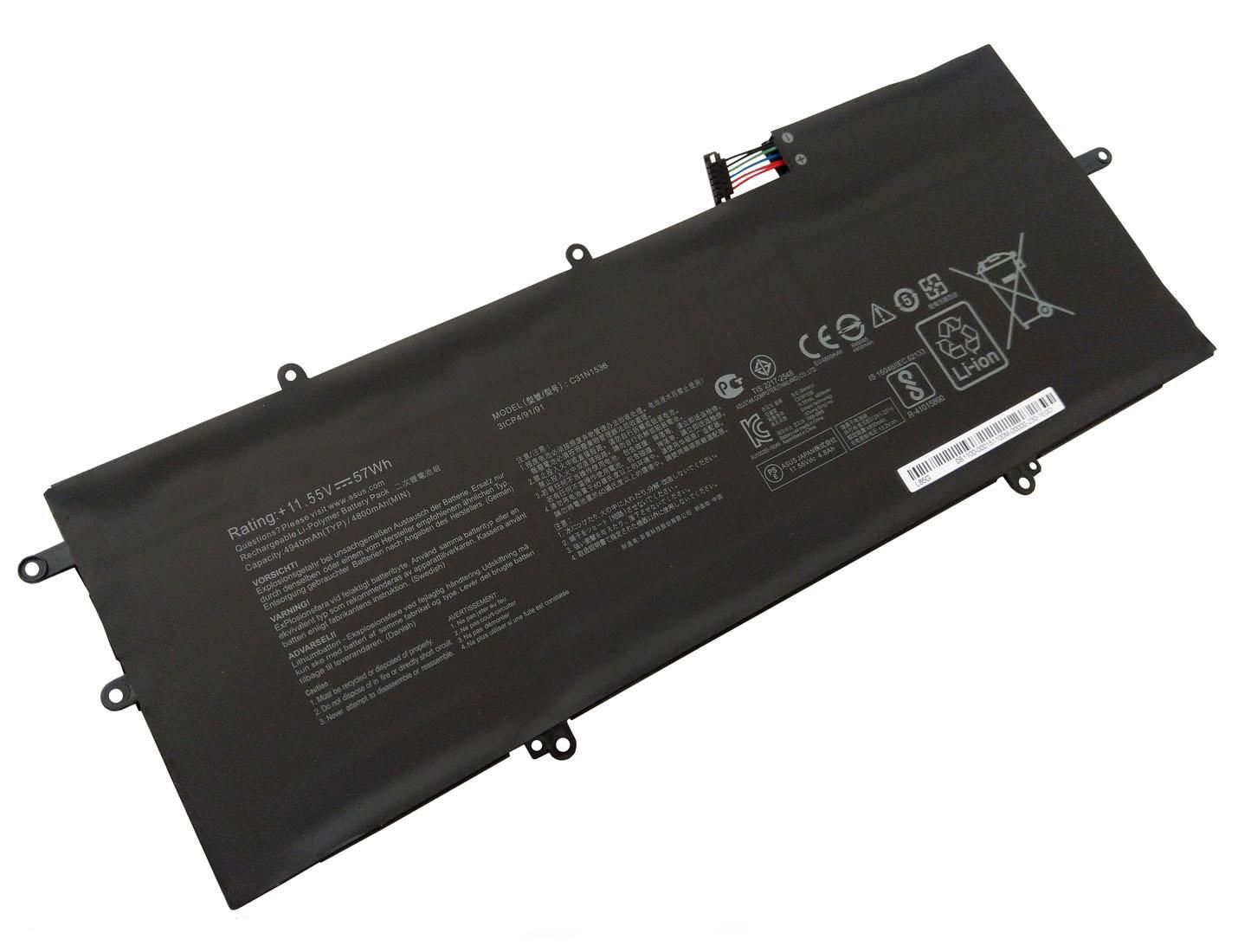 Asus Zenbook Flip UX360UA-C4160T Batarya