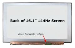 N161HMA-GAK REV.C1 16.1'' Ekran 40 Pin Slim Led Panel 144HZ