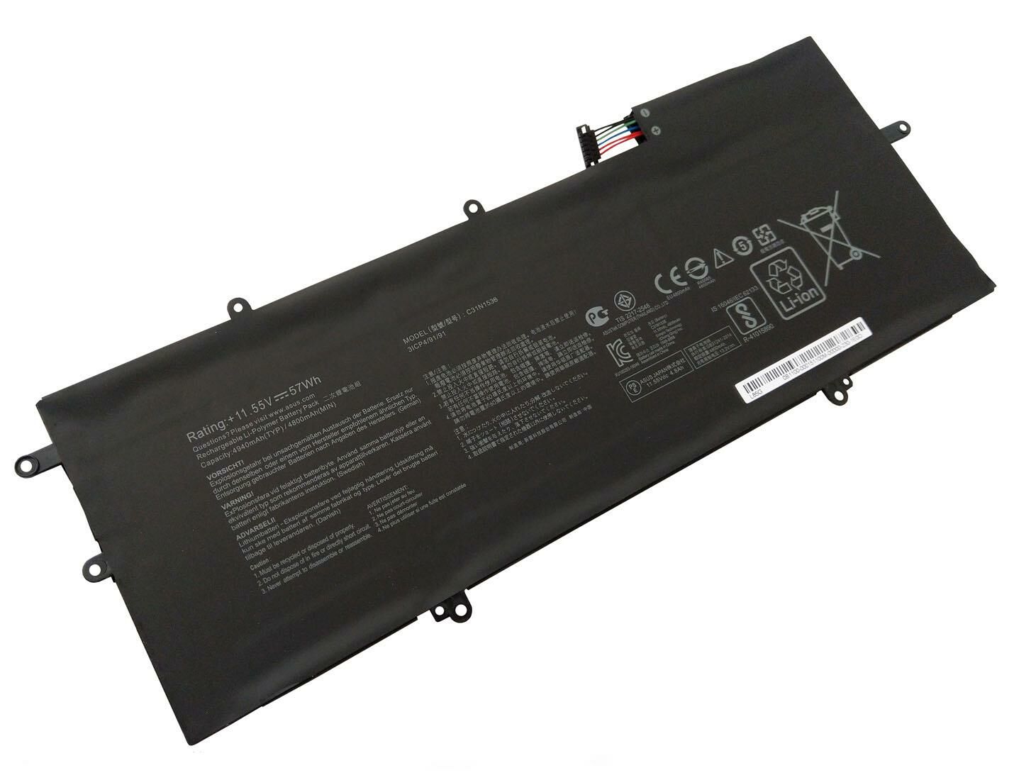 Asus ZenBook UX306UA-Q52S Batarya