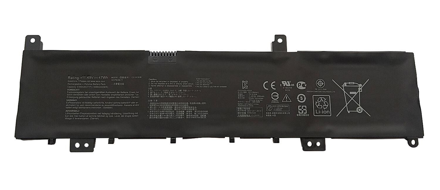 ASUS C31N1636 Batarya