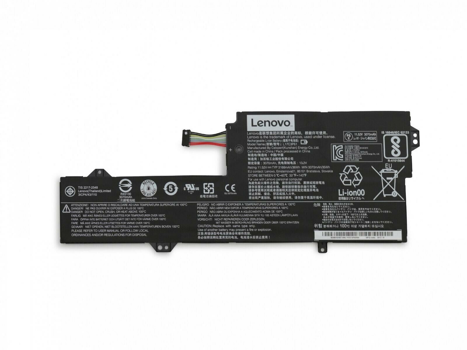 Lenovo L17C3P61 Batarya Pil