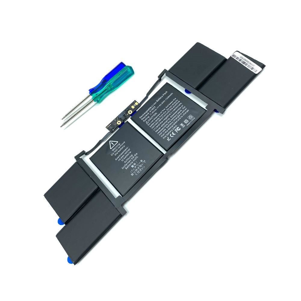 Apple MacBook Pro 15'' A1990 Touch (EMC 3359) Batarya Pil