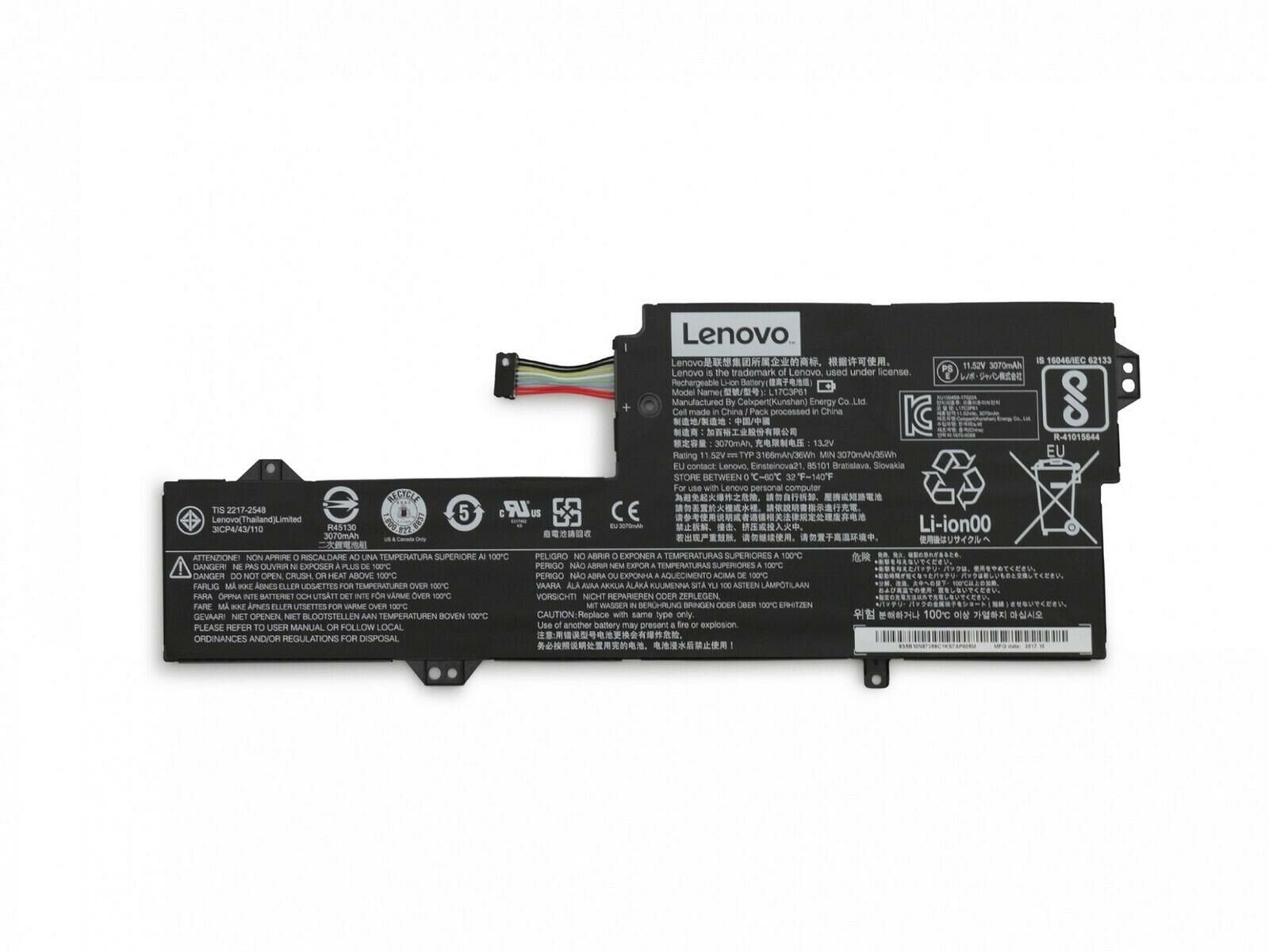 Lenovo Yoga 720-12IKB-81B50031FG Batarya Pil